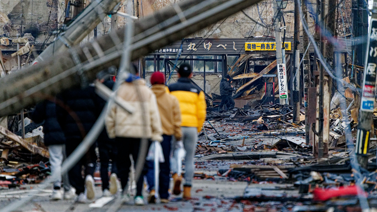 追蹤報道｜｜日本能登半島地震死亡人數升至126人